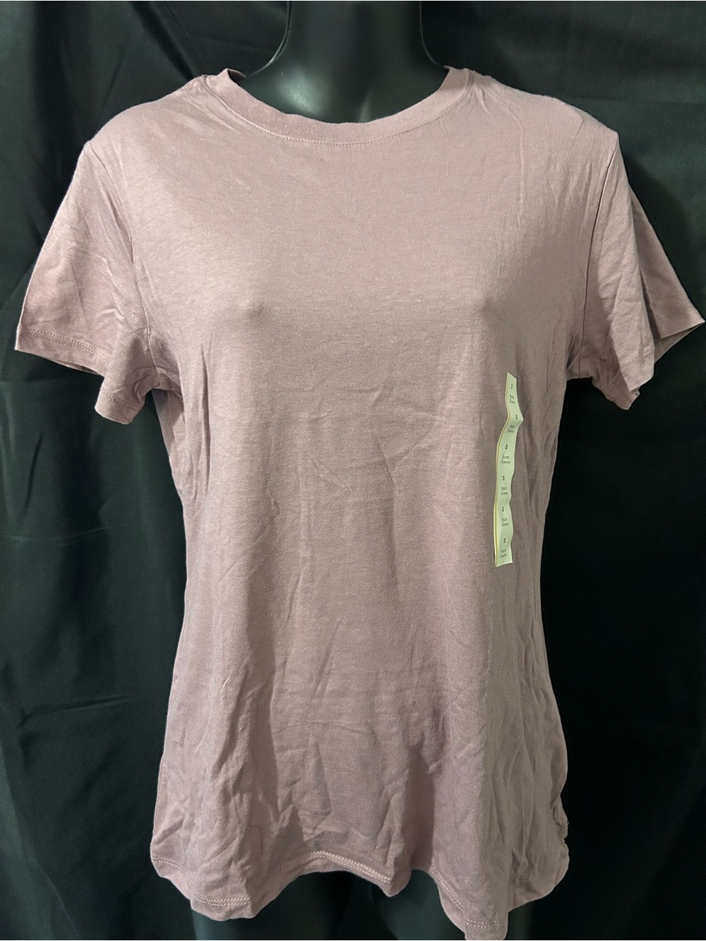Classic Crewneck Women's T‑Shirt in Dusty Mauve